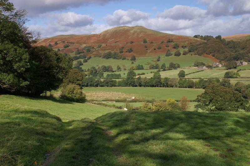 Under Combe Scar. 